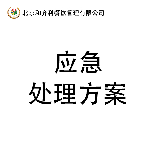 应急处理方案